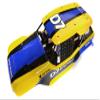 Integy Replacement Plastic Body Shell for C30563YELLOW 1:12 Desert Buggy 370x160x130mm view 1