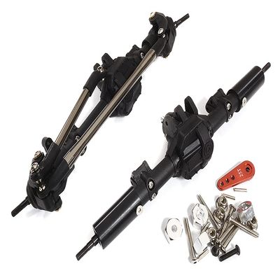 Integy F & Reverse Rotation R Axle Assemblies for 1/10 Scale Crawler with Transfer Case