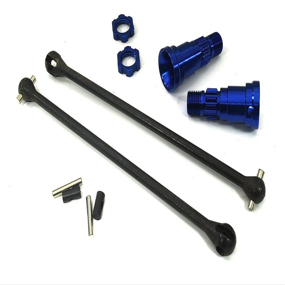 Universal Drive Shafts w/Stub Axles (2) for Traxxas 8S X-Maxx 4X4