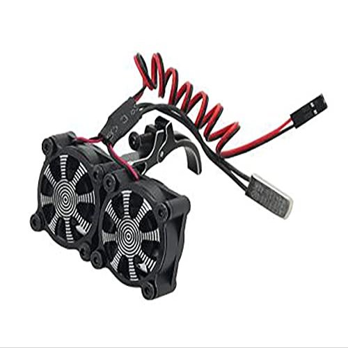 Integy Alloy Mount + Thermo Controlled Twin Cooling Fan for Motor 36mm O.D.