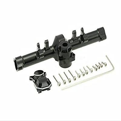 Alloy Machined Rear Axle Housing w/Diff Cover for Axial 1/24 SCX24