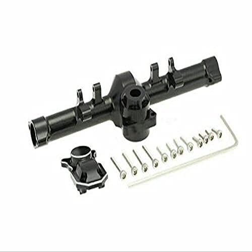 Alloy Machined Rear Axle Housing w/Diff Cover for Axial 1/24 SCX24