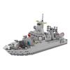 Apostrophe Games Navy Destroyer Building Block Set - 533 Pieces - Building Block Set for Kids and Adults - Compatible with All Building Bricks view 2
