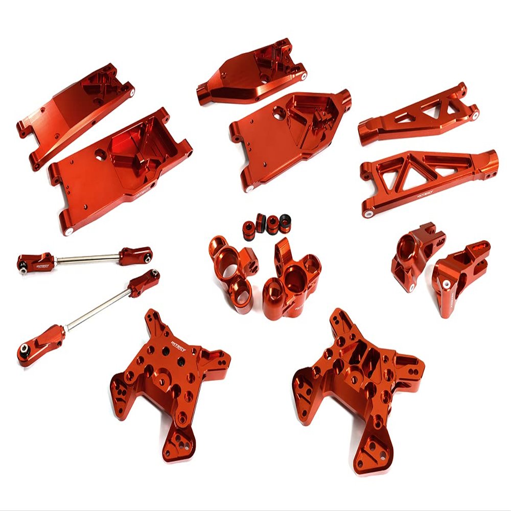 Integy Billet Machined Alloy Suspension Kit for 1/5 Kraton 4X4 8S BLX Speed Monster