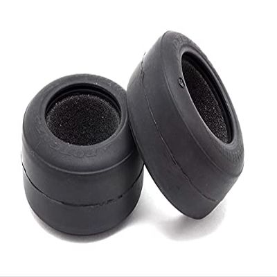 Integy RC Model Precision-Crafted F-1 Rubber Tire 63mm Front Type H2 (Slick Tire) R/C Model