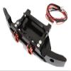 Black Realistic Front Alloy Bumper with LED for Traxxas TRX-4 G500 & AMG63 view 1