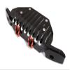 Black Realistic Front Alloy Bumper with LED for Traxxas TRX-4 G500 & AMG63 view 2