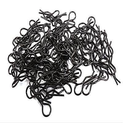 Integy Bent-Up Body Clips (100) for 1/10 Scale RC (LxW=24x8.5mm)