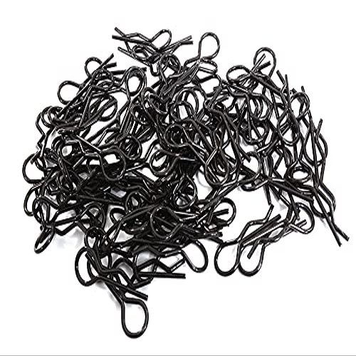 Integy Bent-Up Body Clips (100) for 1/10 Scale RC (LxW=24x8.5mm)