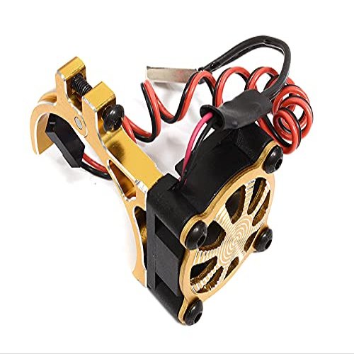 Integy Alloy Motor Mount + Cooling Fan for TRX-4 & SCX10 (Motor: 36mm O.D.)