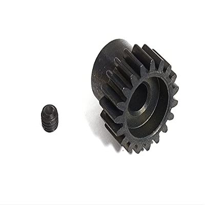 Integy Machined HD Steel 0.8 MOD 32 Pitch Pinion 19T for BL Applications w/ 5mm Shaft