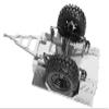 Integy Realistic Leaf Spring 1/10 Size Utility Box Trailer for Scale Crawler Truck view 3