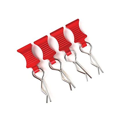 Integy Aluminum Alloy Easy Pulls (4) w/Body Clips for 1/10 Scale