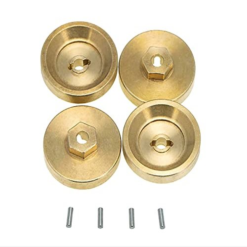 Alloy Machined Brass Wheel Spacers 4mm Thick for Axial 1/24 SCX24-7g Each