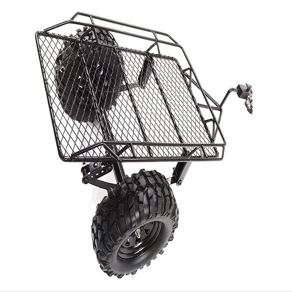 Integy Realistic Leaf Spring 1/10 Size Low Side Trailer 305x210x140mm for Scale Crawler