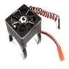 Alloy Motor Mount + 40x40mm Cooling Fan for 1/10 Scale (Motor: 36mm O.D.) view 1