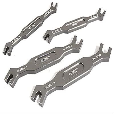 Integy Gun Complete Turnbuckle Wrench Set (8 Sizes) - 3, 3.2, 3.5, 3.7, 4, 5, 5.5 & 6mm