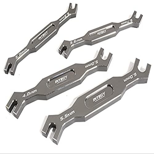 Integy Gun Complete Turnbuckle Wrench Set (8 Sizes) - 3, 3.2, 3.5, 3.7, 4, 5, 5.5 & 6mm