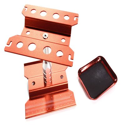 Integy Universal Car Stand Workstation (140x120x145mm) w/Magnetic Parts Storage Tray