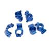 Blue Alloy Upgrade Conversion Kit for Traxxas 1/10 Maxx 4S - Performance Hop-Up view 2