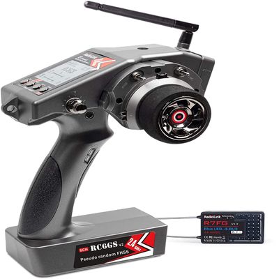 Integy RC Link RC 6GS 2.4G 6CH Car RC Transmitter+R7FG Gyro Receiver