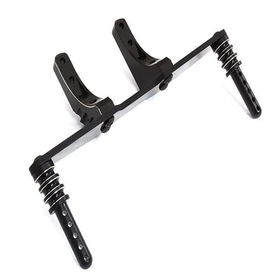 Black Machined Rear Body Mount Upgrade Set for Traxxas 1/10 Slash 2WD 1914R