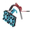 Integy Alloy Mount + Thermo Controlled Twin Cooling Fan for Motor 36mm O.D. view 4
