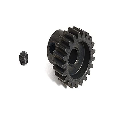 Integy Machined HD Steel 0.8 MOD 32 Pitch Pinion 21T for BL Applications w/ 5mm Shaft