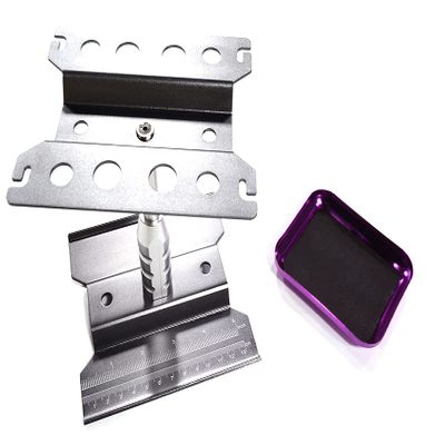 Integy Universal Car Stand Workstation (140x120x145mm) w/Magnetic Parts Storage Tray