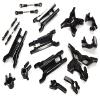 Black Billet Machined Suspension Upgrade Kit for Traxxas 1/10 Scale Slash 4X4 view 1