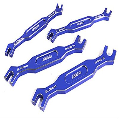 Integy Complete Turnbuckle Wrench Set (8 Sizes) 3, 3.2, 3.5, 3.7, 4, 5, 5.5 & 6mm