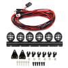 Integy Realistic Roof Top Spot LED (6) Light Set for 1/16, 1/18 & WPL L=112mm view 1