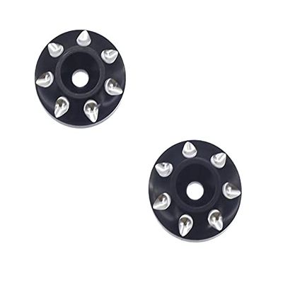 Integy Aluminum Wing Mount Buttons for 1/8 Scale Buggy in Black Color Upgrade