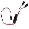 Integy Receiver Type Plugs 2-to-1 Y-Extension Wire Harness with On/Off Switch view 4