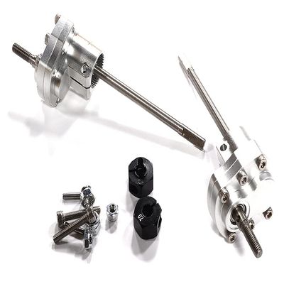 Alloy Machined Rear Portal Axle Conversion for Axial 1/10 SCX10 II