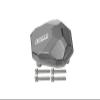 Axial 1/10 RBX10 Ryft 4WD Rock Bouncer Upgrade Parts Aluminum Front Or Rear Gearbox Cover - 5Pc Set Gray Silver view 1