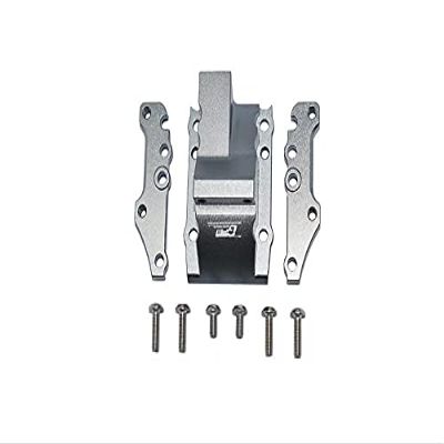 Aluminum Front Or Rear Gear Box Cover For Tamiya 1/10 4WD TA08 PRO 58693-9Pc Set Gray Silver