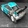 Bittydesign HYPER HR 1/10 Touring Car Body (Clear) (190mm) (Light Weight) view 4