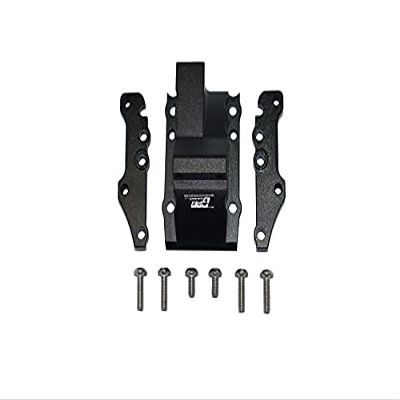 Aluminum Front Or Rear Gear Box Cover For Tamiya 1/10 4WD TA08 PRO 58693-9Pc Set Black