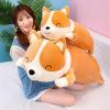 SNOWOLF Shiba Inu Plush Pillow Stuffed Animal Dog 47.2inch Cute Corgi Akita Soft Plush Toy Comfort Cushion Gifts for Girls Boys (Orange, 120cm/47.2inch) view 3
