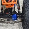 Axial 1/10 RBX10 Ryft 4WD Rock Bouncer Upgrade Parts Aluminum Front Or Rear Gearbox Cover - 5Pc Set Red view 2