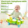 Marstone Toys for 1 Year Old Boy and Girl Gifts: Baby Musical Toys for Toddler 1-3, Piano Drum Set for Baby 6-12, 12-18 Months, Educational Learning Birthday Gift for Kids Age 0-2 view 3