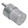 24V DC Electric Gear Motor 250RPM Reversible with 37mm Output Shaft for DIY Toy Robot Racing Car view 2