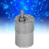24V DC Electric Gear Motor 250RPM Reversible with 37mm Output Shaft for DIY Toy Robot Racing Car view 4