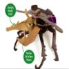 Build Your Own Striking Stag Beetle - Pull Tab Pincer Snapping Action - Eco Friendly Cardboard Craft Kit - Ages 8+ view 3