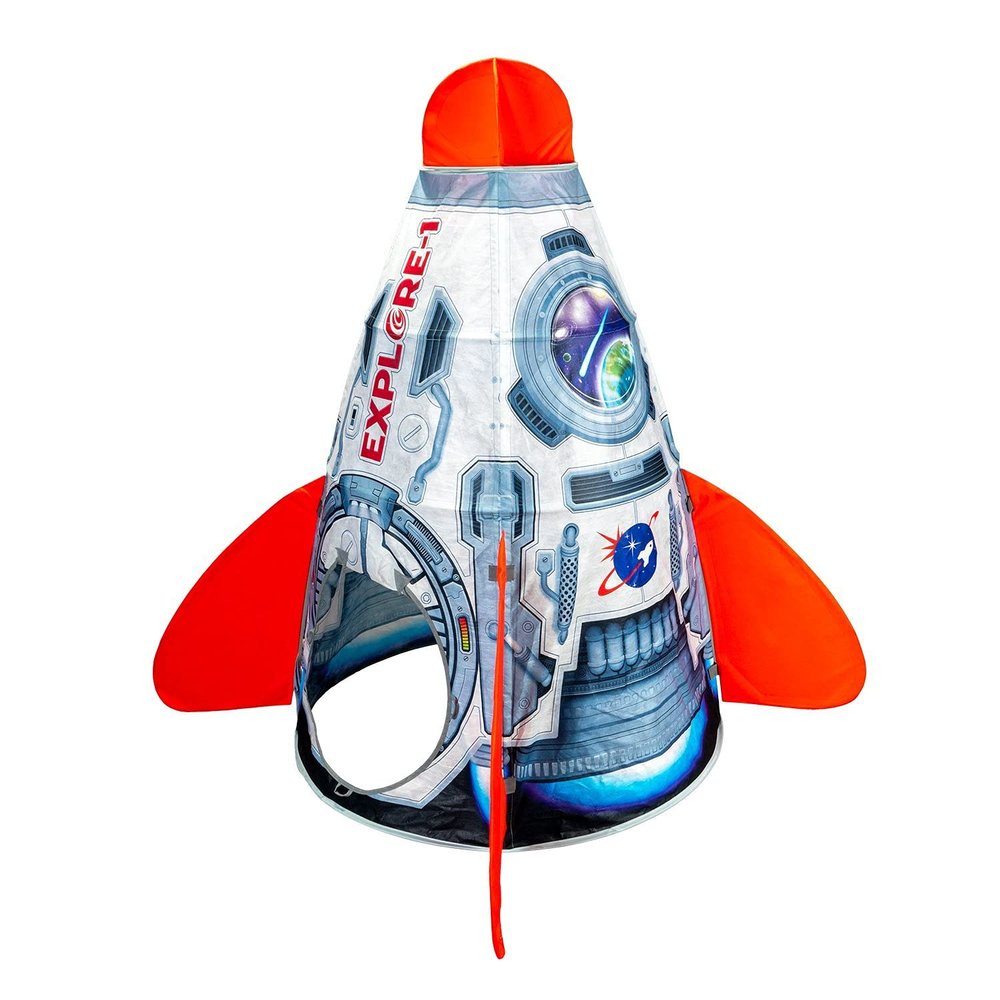 Explore Scientific ExploreHut Space Rocket Play Tent
