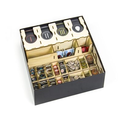 Wonderment Organizer 2nd Edition for 7 Wonders Second Edition by Gaming Trunk