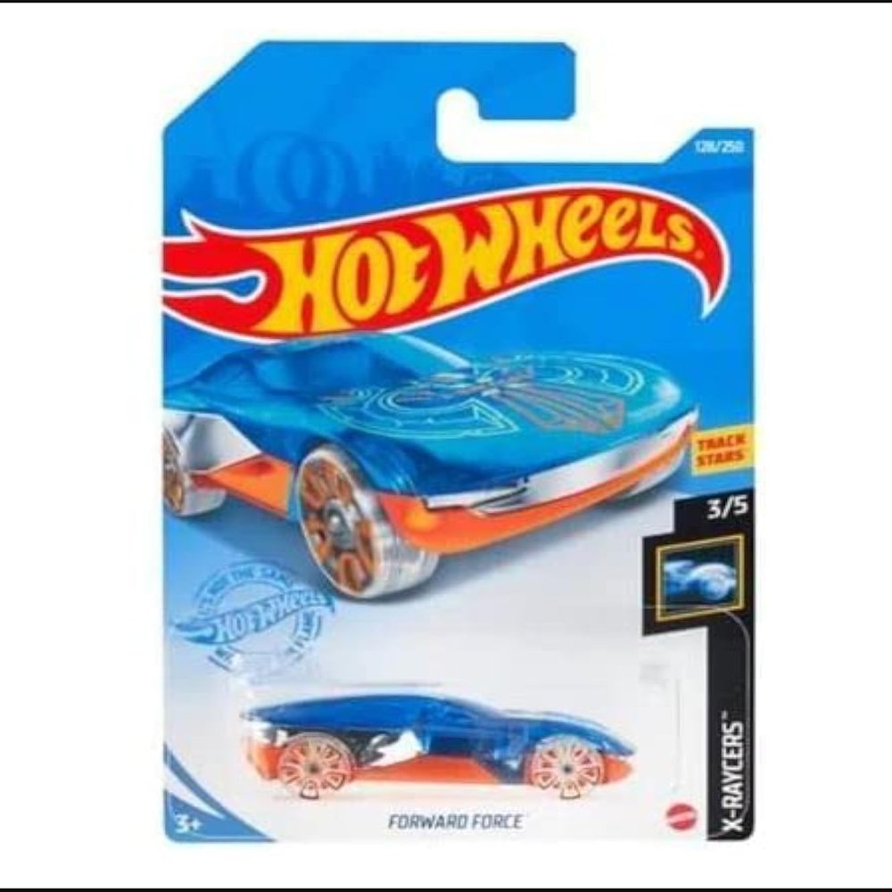 Hot Wheels 2021 - Forward Force [Blue] X-Raycers 3/5 - #128/250