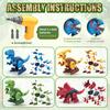 BAODLON Dinosaur Toys for 3 4 5 6 7 Year Old Boy, Take Apart Dinosaur Toys for Kid 3-5 5-7 Building Toy with Electric Drill, Learning Educational STEM Construction Toy Christmas Birthday Gift Boy Girl view 4