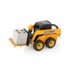John Deere ERTL Big Farm John Deere Skid Steer Set - 1:16 Scale - Construction Toys Includes Barrels and Cones - Kids Toys Ages 3 Years and Up,Yellow view 2